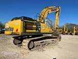 Used Komatsu Excavator in yard